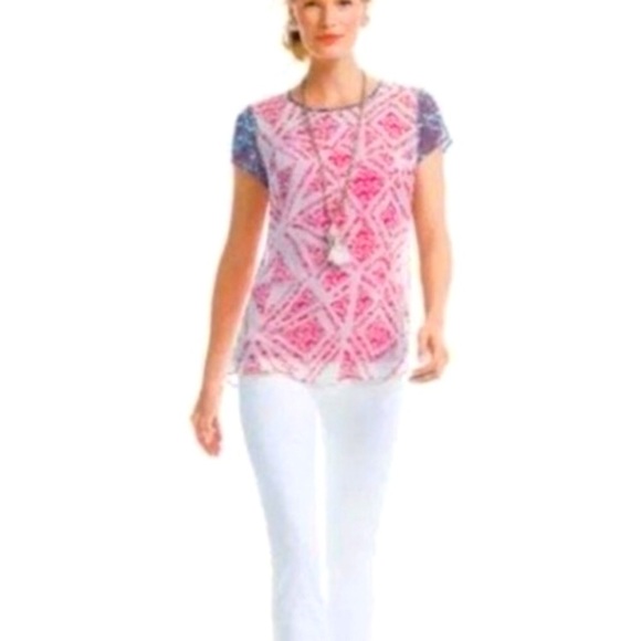 CAbi Red, White, & Blue Top - Picture 3 of 10